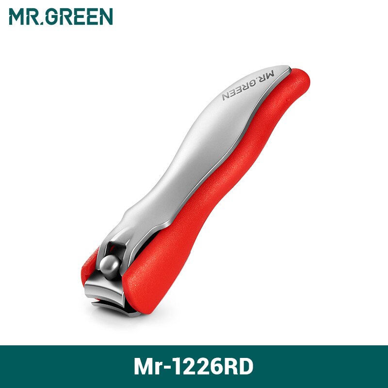 MR.GREEN Colorful Nail Clippers Anti-Splash Nail Cutter Detachable Design Fingernail Clippers Stainless Steel Manicure Nail Tool