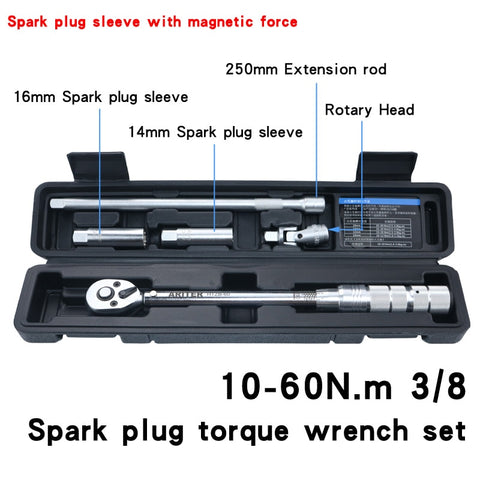 Christmas gift ARITER torque wrench 0.5-500N.m 1/4 3/8 1/2 Square Drive High-accuracy Car Bike Repair Hand Tools Spanner Torque key