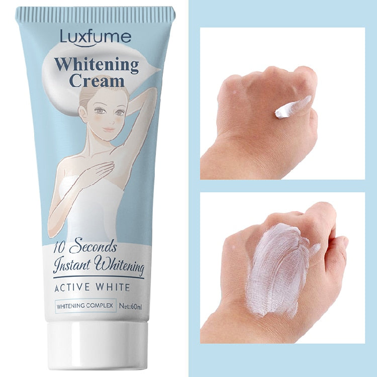 Luxfume Whitening Cream Dark Skin Legs Knee Repair Moisturizing Cream Underarm Armpit Elbow Women Body Nourish Cream 60ml TSLM1