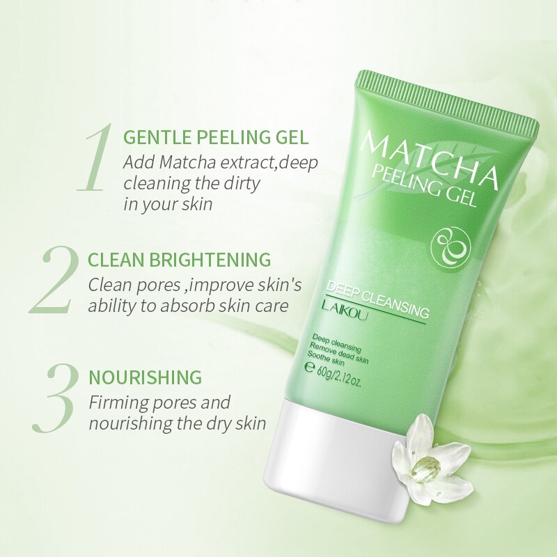 Matcha Face Mask Volcanic Clay Oil Control Deep Cleaning Blackhead Remover Purifying Shrinks Pores Nourishing Acne Treatment