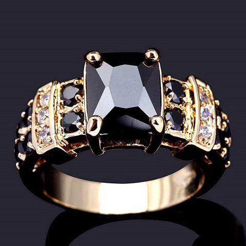 2021 New Arrival Mens Ring Fashion Multi-color Inlaid Square Zircon Unisex Finger Link Day Gift Jewelry for Women Wholesale