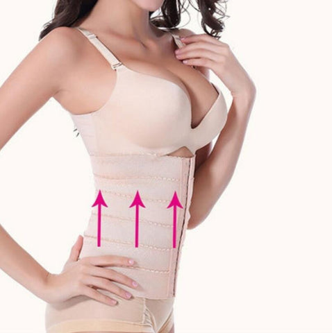 Womens Waist Trainer Cincher Body Shaper Underwear Lingerie Tummy Slim Belt Postpartum Control Underbust Modeling Strap Corset