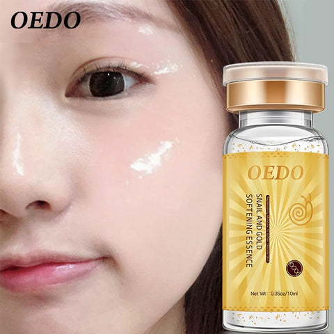 Anti-Aging Snail and Gold Essence Hydrating Hyaluronic Acid Moisturizers Treatment Face Care Cream Serum Snail Pure Extract