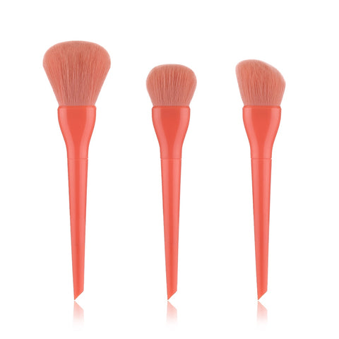 Candy Makeup Brushes Set Face Foundation Powder Eye Shadow Eyebrow Highlight Kabuki Blending Brush Beauty Cosmetic Tools