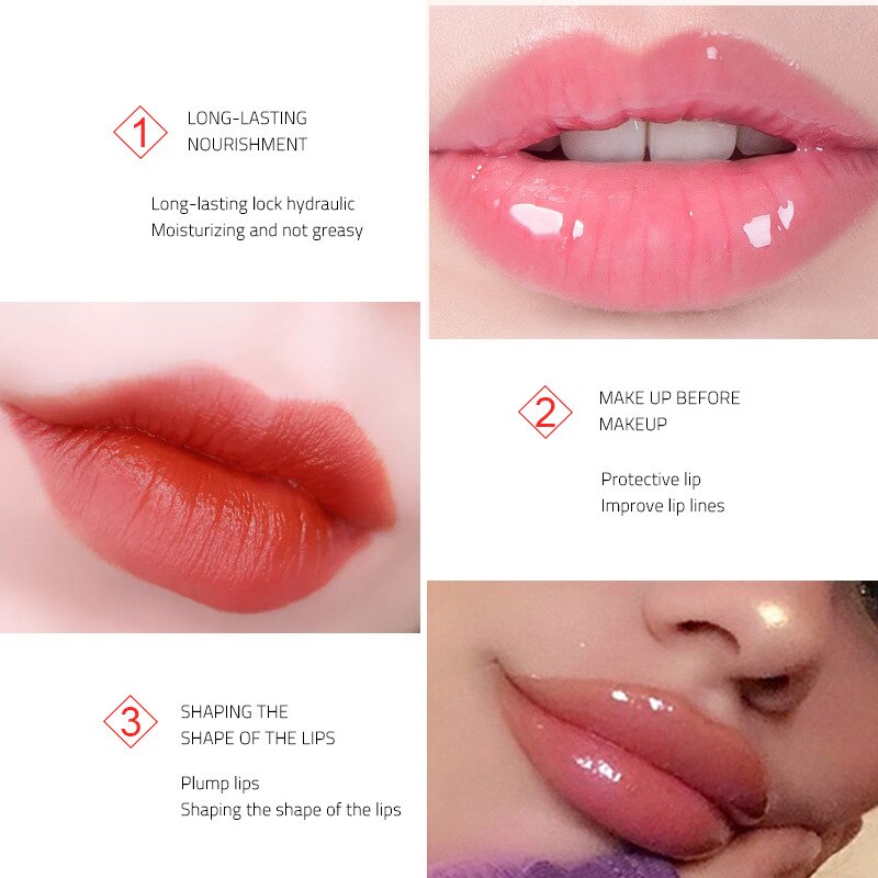 Natural Lip Essence Oil Dispel Lips Dry Increase Moistening Eliminate Lip Lines Reduce Melanin Degree Lip Plumper Oil