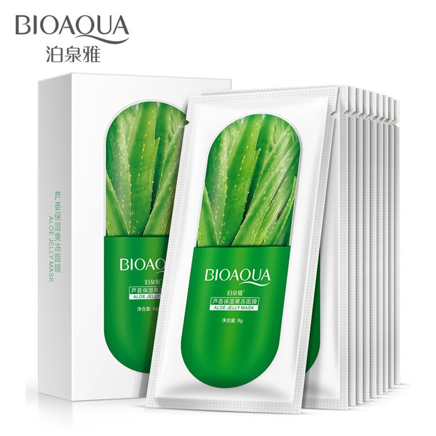 BIOAQUA Moisturizing Blueberry Cherry Jelly Mask Face Wrapped Masks Oil Control Smooth Tender Replenishment Skin Care 8g