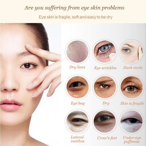 Beyprern Eye Cream Peptide Collagen Serum Anti-Wrinkle Anti-Age Remover Dark Circles Eye Care Against Puffiness And Bags Eye Creams