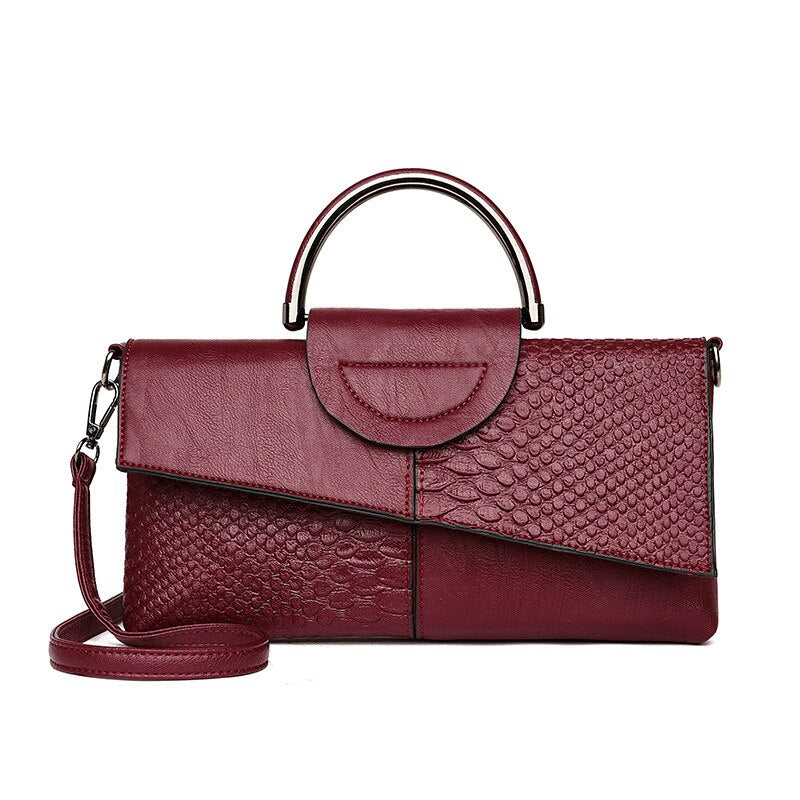 Handbag Women Korean Style Personality and Atmosphere Large Clutch Bag for Women Pu 2020 New Big Sizefashion Luxury Shoulder Bag