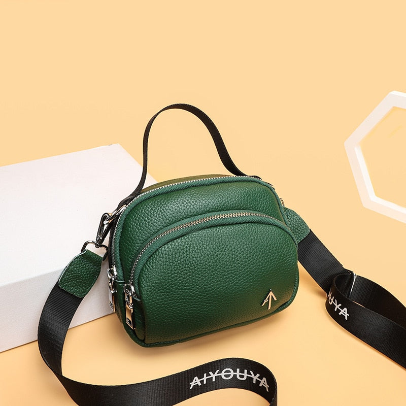 Women High Quality Genuine Leather Handbag Women's Bag Soft Cowhide Shoulder bag Designer Tote bag Fashion Luxury Messenger Bag