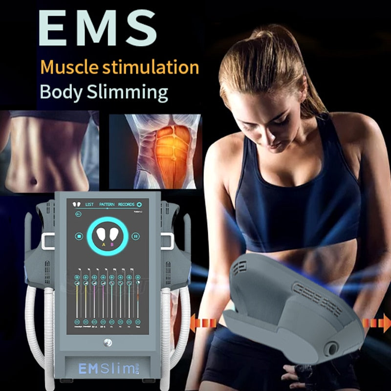 Emslim Neo HI-EMT Machine Muscle Pelvic Floor Body Sculpting Removal Fat Loss Max Pro Emt Focused With RF