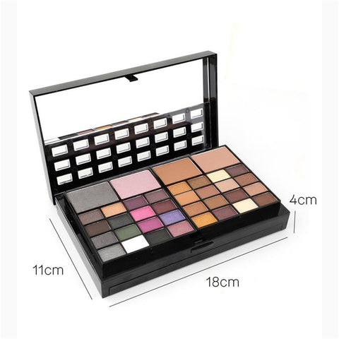 Make Up Sets 74 Colors Matte Glitter Eye Shadow Palette Powder Lipstick Blush Makeup Brush Professional Cosmetics Kit