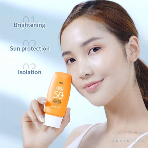 Beyprern Summer Facial Solar Blocker SPF50+ Sun Protection Lotion Whitening Face Sunscreen Brightening Isolation Anti UVA/UVB Sun Cream
