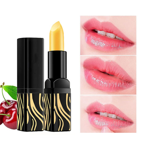 1Pcs Moisturize Lipstick Temperature Change Sexy Matte Shimmer Lip Balm Waterproof Long Lasting Non-marking Lip Gloss Cosmetic