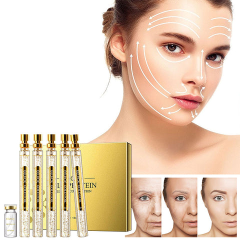 Korean Protein Lifting Thread Kit Absorbable Collagen line Face Lift Plump Silk Protein Line Carving Anti Aging Essenc 1 Set