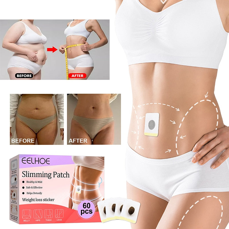 Weight Loss Slim Patch Fat Burning Detox Slimming Firming Navel Sticker For Belly Waist Thigh Fast Burning Lose Weight Products
