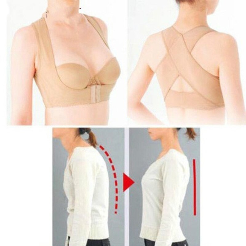 Back Support Brace Belt Women Posture Corrector Brace Shoulder Corset Back Pain Support Brace Adujustbable Corrector De Postura