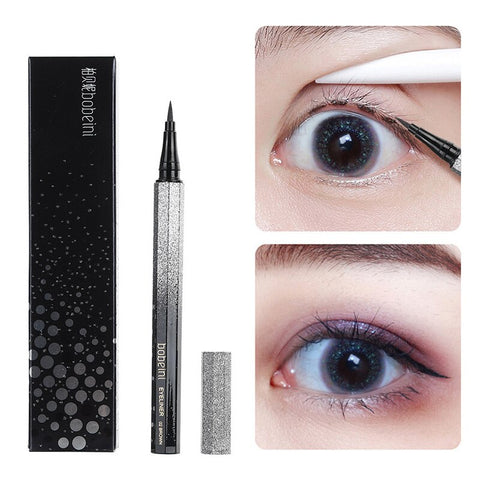 Beyprern Brown Lying Silkworm Eyeliner Pen Waterproof Big Eyes Makeup Eyeliner Pencil Smooth Quick-Drying Eyes Cosmetics Beauty Tools
