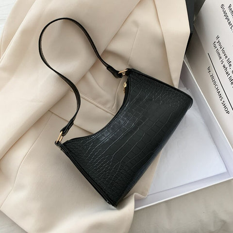 Christmas gifts Fashion Women's Bag Handbag Popular Crocodile Pattern Shoulder Bag Trendy All-Match Handbags For Women Luxury Leather Tote Bag