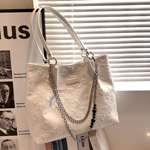 Women's Bag New Trend Large capacity Single shoulder School bag Fashion Lady Tote Bag Shopping Bag