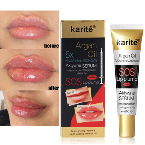 Beyprern 17ml Instant Volumising  Lip Plumper Makeup Lip Gloss Long Lasting  Moisturizing Transparent Jelly Liquid Lipsticks Lip Plumper