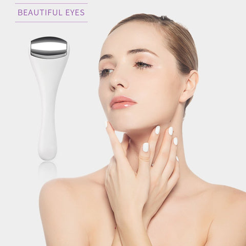 Ice Alloy Roller Massage Eye Face Cream Importer Device Skin Care Wrinkle Remover Handheld Repair Beauty Facial Cold Massage