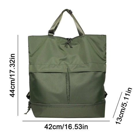 Beyprern back to school Unisex Large Capacity Backpack Casual Nylon Sports Bags Women Men Travel Backbags Trend School Bags Leisure Handbags Rucksacks