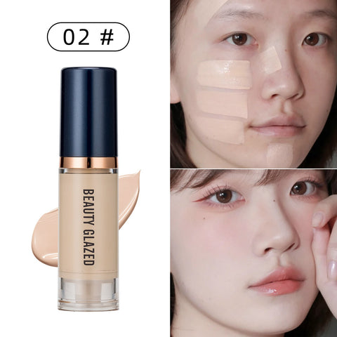 Beyprern 6Ml Matte Face Foundation Makeup Lasting Moisturizing Coverup Acne Marks Oil Control Whitening Concealer Facial Contour Cosmetic