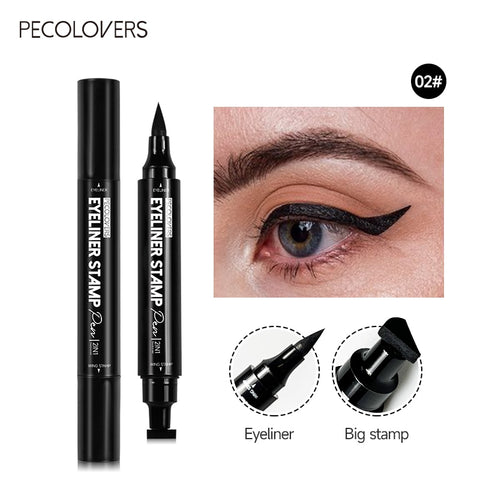 Beyprern 1Pcs Black Liquid Eyeliner Makeup Pen Waterproof Long-Lasting Eyeliner Sweat-Proof Not Easy To Smudge Cat's Claw Pen