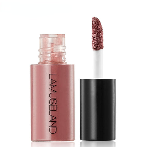 Beyprern Lip Gloss Waterproof Long-Lasting Matte Mini Liquid Lipstick Easy To Carry 12 Colors Lip Gloss 3.5G Lips Makeup