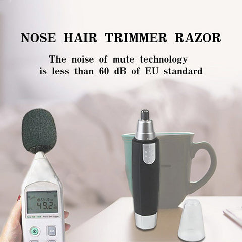 Electric Nose Hair Trimmer For Men Women Beauty Nose Ear Hair Trimmer Portable Travel Shaver Face Care Shaving Razor