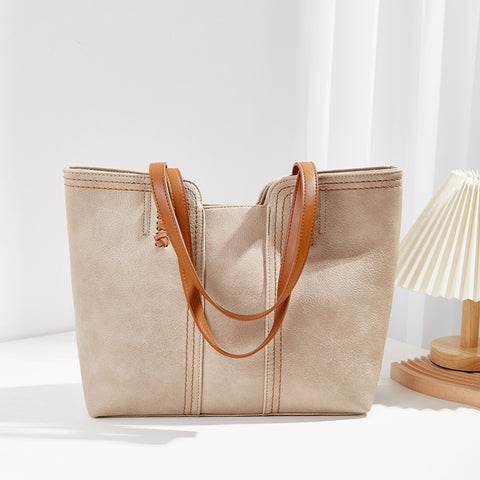 Women's Bags Large capacity School bags for girls Portable shoulder bag niche Design texture Female Travel Tote bag