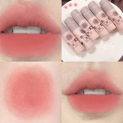 Beyprern Kaleidoscope Lip Mud Lipstick Liquid Lip Tint Cream Pigment Matte Lip Clay Long Lasting Silky Texture For Lips Women Cosmetics