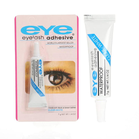 Beyprern False Eyelashes Glue Clear-white/Dark-black Waterproof Eye Lash Glue False Eyelashes Makeup Adhesive Cosmetics Tools