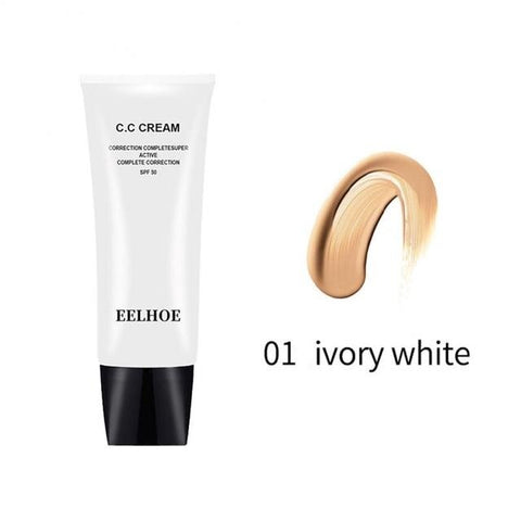 30ml CC Cream Soft Makeup Primer Moisturizing Whitening Face Brightening Concealer Invisible Pore Foundations Improves Dull Skin