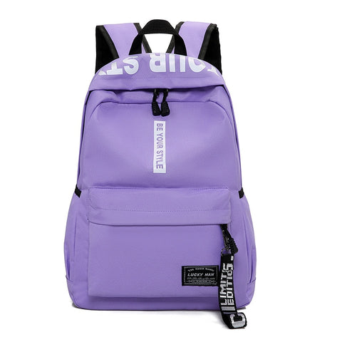 Beyprern Teenagers School Bag Men Women Backpack Laptop Backpack Boys Girls School Backpacks Shoulder Bag Mochila