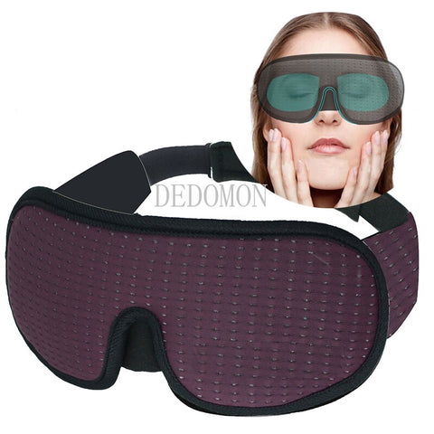 3D Sleeping Mask Block Out Light Soft Padded Sleep Mask For Eyes Slaapmasker Eye Shade Blindfold Sleeping Aid Face Mask Eyepatch