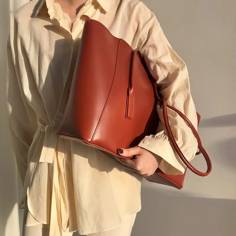 Women's Bag Large capacity Laptop Single Shoulder Bag Fashion Female Shopping Travel Bags