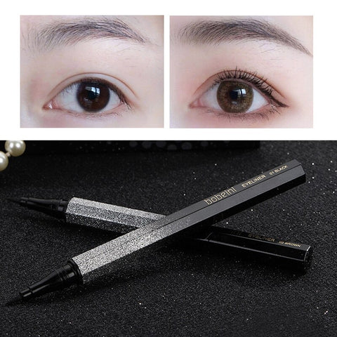 Beyprern Brown Lying Silkworm Eyeliner Pen Waterproof Big Eyes Makeup Eyeliner Pencil Smooth Quick-Drying Eyes Cosmetics Beauty Tools
