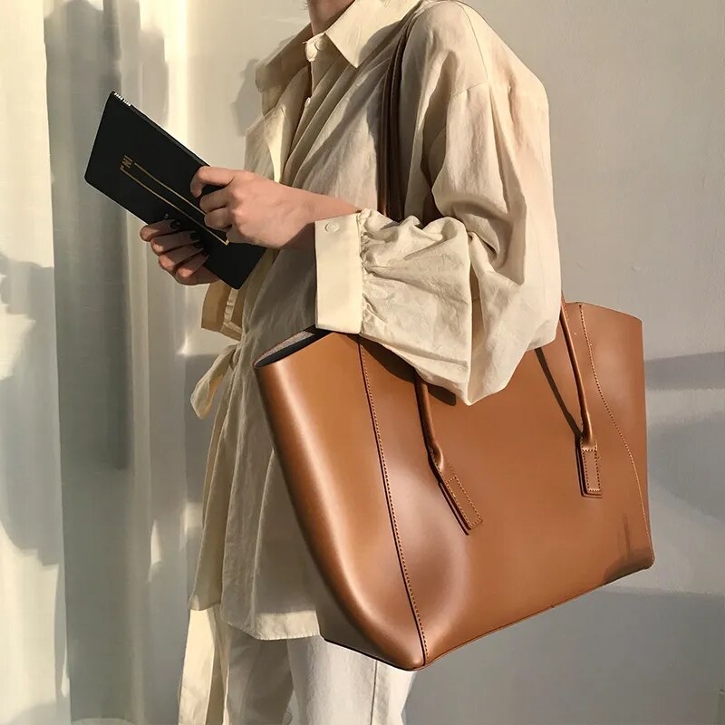 Women's Bag Large capacity Laptop Single Shoulder Bag Fashion Female Shopping Travel Bags