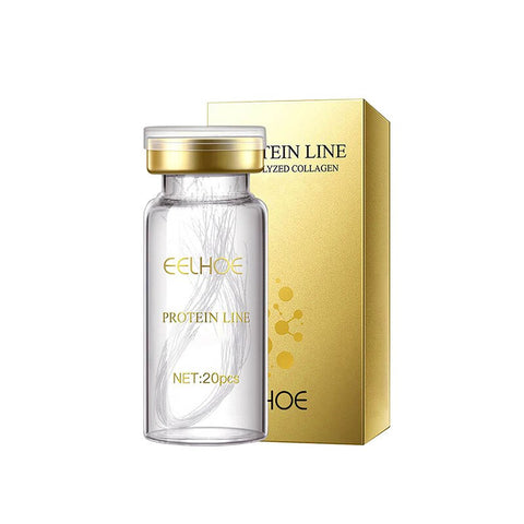 Protein Thread Lifting Set 24K Gold Face Serum Active Collagen Silk Thread Facial Essence Anti-Aging Firming Moisturize SkinCare