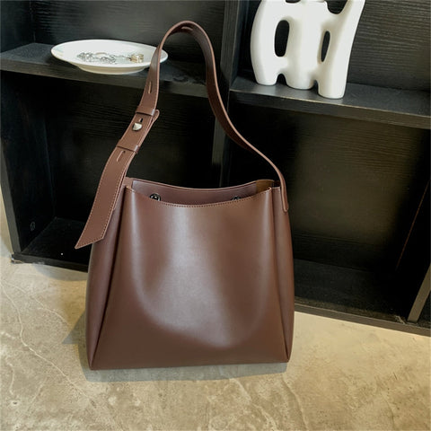 Beyprern 2024 New 2 Sets Casual Tote PU Leather Bag