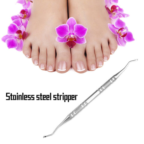 Ingrown Toe Nail Correction Lifter File Clean Installation Tool Professional Pedicure Foot Nail Care Hook Double End