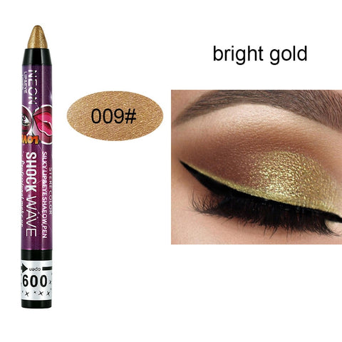 Beyprern 12 Color Professional High Quality Eye Shadow Pen Beauty Highlighter Eyeshadow Pencil  Eye Pencil