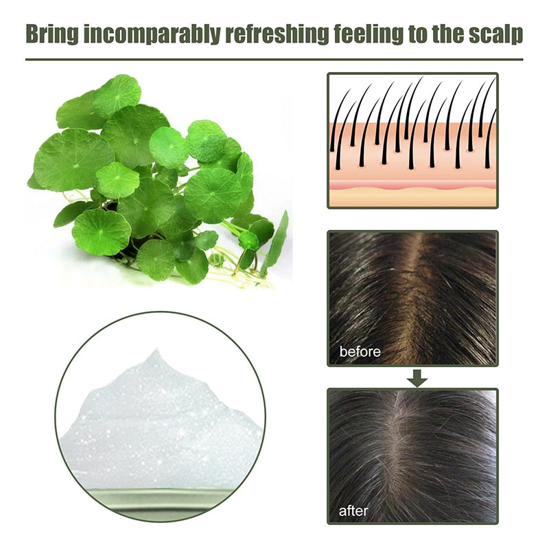 Natural Sea Salt Shampoo For Women Moisturizing Hair Anti Dandruff Relieve Itching Scrub Scalp Exfoliating Care Hair Treatment