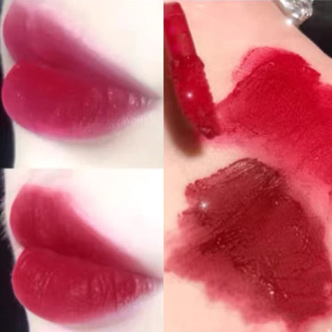 Beyprern 6 Colors Nude Liquid Lipsticks Waterproof Velvet Matte Lip Gloss Long Lasting Non-Stick Cup Lip Tint Makeup Pigment Cosmetics