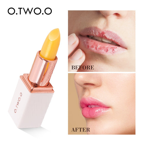 Christmas Gift O.TWO.O Colors Ever-changing Lip Balm Lipstick Long Lasting Hygienic Moisturizing Lipstick Anti Aging Makeup Lip Care