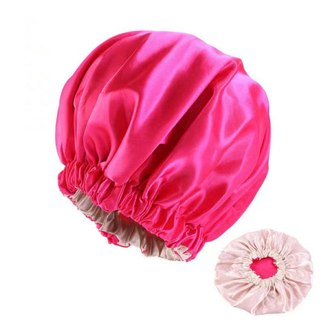 Beyprern Satin Bonnet Silk Bonnet Hair Bonnet For Sleeping Satin Bonnet For Hair Bonnets For Women Silk Bonnet For Natural Hair Luxury Shower Cap For Women