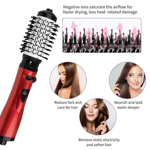 Beyprern 3-in-1 Hot Air Styler And Rotating Hair Dryer For Dry Hair, Curl Hair, Straighten Hair, Mother's Day Gift, Valentine's Day Gifts