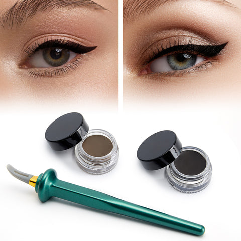 Eyeliner Guide Tools Eyeshadow brush Eyeliner Gel Reusable Silicone Eyeliner Brush Eyeliner for Makeup Drop Shipping