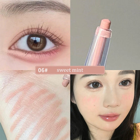 Diamond Eyes Pencil Shiny Glitter Eyeshadow Pen Eyeliner Pearlescent Matte Highlight Pen Brighten Silkworm Makeup Tool Cosmetics